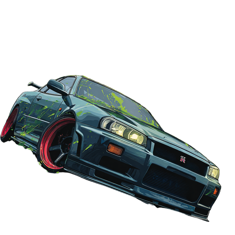 Hulk Smashing Skyline Vinyl Car Decal Sticker – Waterproof & UV-Resistant 6.826666666666667"