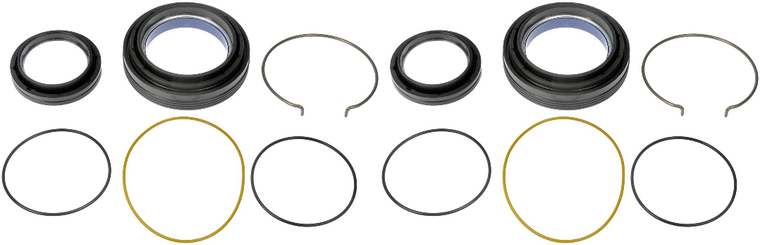 2x Reliable Wheel Hub Seal Kit | For 1999-2005 Ford Super Duty & Excursion | Durable Rubber & Steel Construction