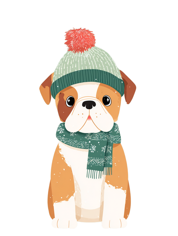 Stylish Dog Poster Vinyl Car Decal Sticker – Waterproof & UV-Resistant 8.213333333333333"