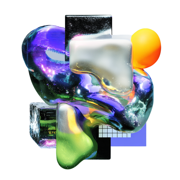 Abstract 3D Element Vinyl Car Decal Sticker – Waterproof & UV-Resistant 6.826666666666667"