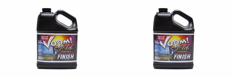 2x Wheel Master Detailing Spray WM60128 Voom Gold; Shine And UV Protectant; Liquid; 1 Gallon
