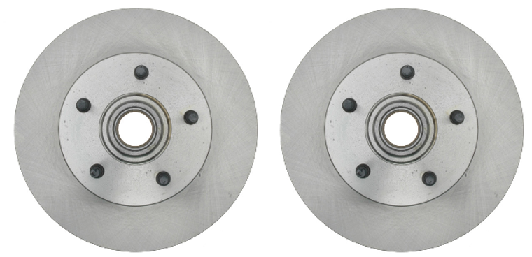 2x Raybestos Brake Rotor | Original Equipment Design | Reliable OE Replacement