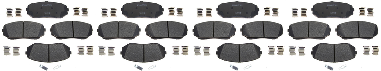 4x Raybestos Brakes R-Line Brake Pads | Ford Edge Lincoln MKX | Ceramic, OE Replacement