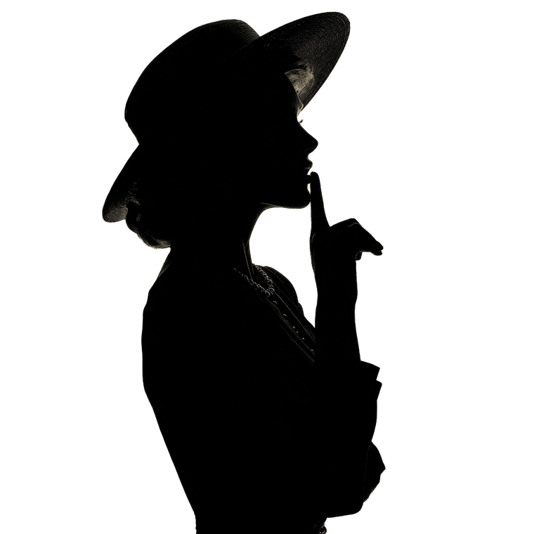 Silhouette Noir Woman Vinyl Car Decal Sticker – Waterproof & UV-Resistant 3.4133333333333336"