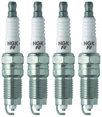 4x NGK TR55-1 V-Power Spark Plug | Performance and Economy Boost | Anti-Corrosion | OEM Match | Resistor Technology