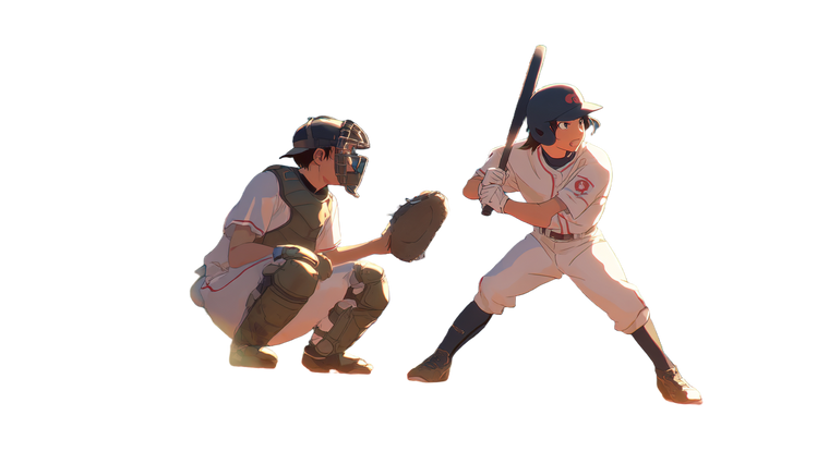 Anime Baseball Batter V3 Vinyl Car Decal Sticker – Waterproof & UV-Resistant 5.4