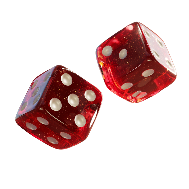 Rolling Dice Vinyl Car Decal Sticker – Waterproof & UV-Resistant 6.826666666666667"
