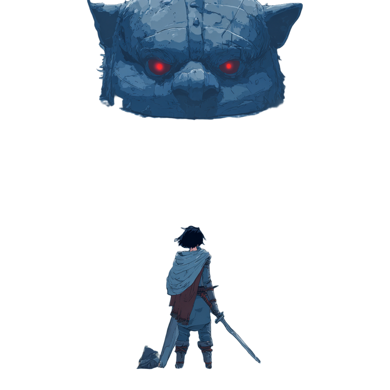 Ghibli-Style Dark Souls Vinyl Car Decal Sticker – Waterproof & UV-Resistant 3.4133333333333336"