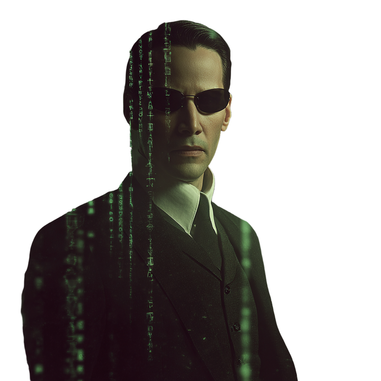 Matrix Agent Vinyl Car Decal Sticker – Waterproof & UV-Resistant 6.826666666666667"