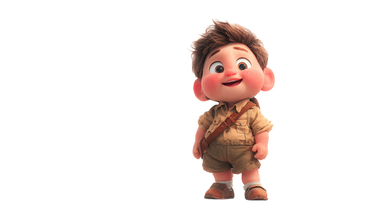 Pixar Baby Boy Vinyl Car Decal Sticker – Waterproof & UV-Resistant 5.4