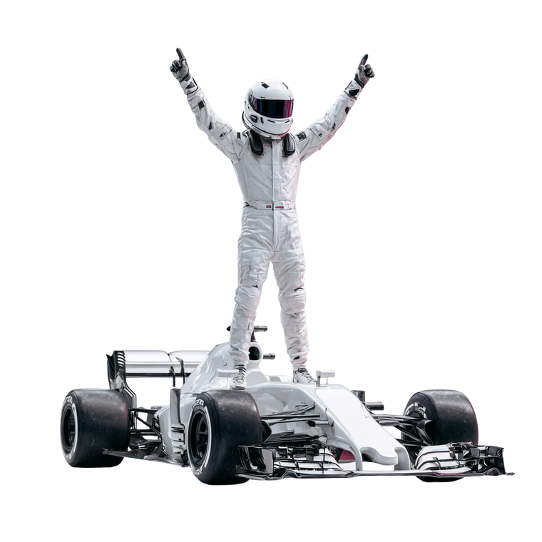 Victorious F1 Driver V5 Vinyl Car Decal Sticker – Waterproof & UV-Resistant 3.4133333333333336"