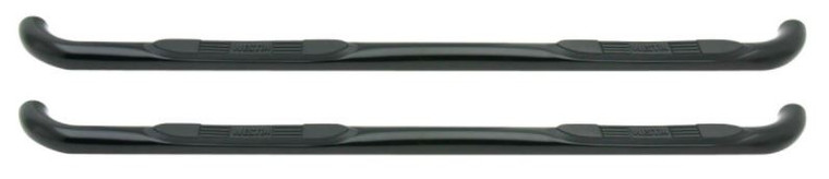 Upgrade your ride with Westin Automotive Nerf Bar | E-Series | 3 Inch Round Bent | Black Powder Coat | Includes Mount Kit