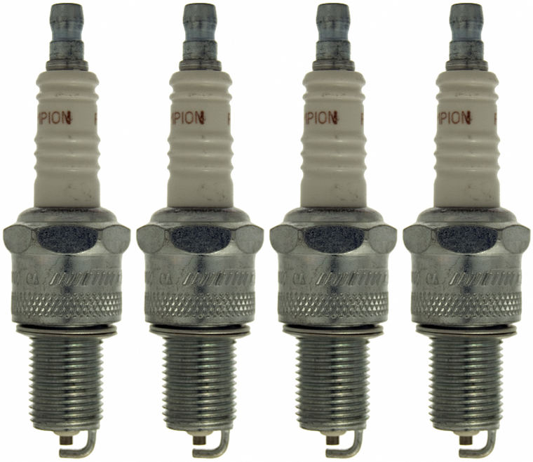 4x Champion Plugs Spark Plug | Copper Plus | OE Replacement | Dependable Performance