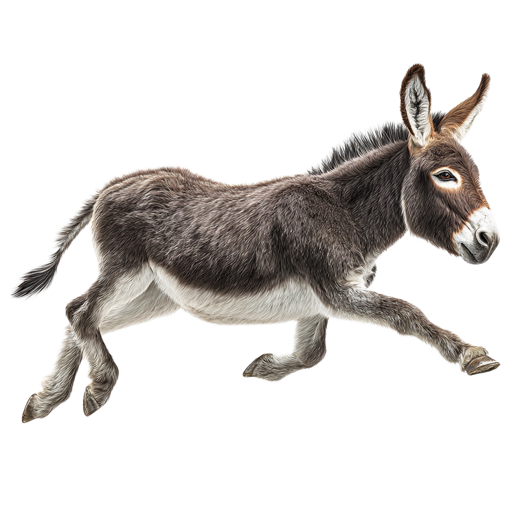 Donkey Kick V2 Vinyl Car Decal Sticker – Waterproof & UV-Resistant 3.4133333333333336"