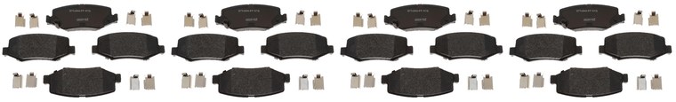 4x Raybestos Brake Pads 2007-2018 | Nitro,Liberty,Wrangler JK | R-Line Metallic Brake Pad