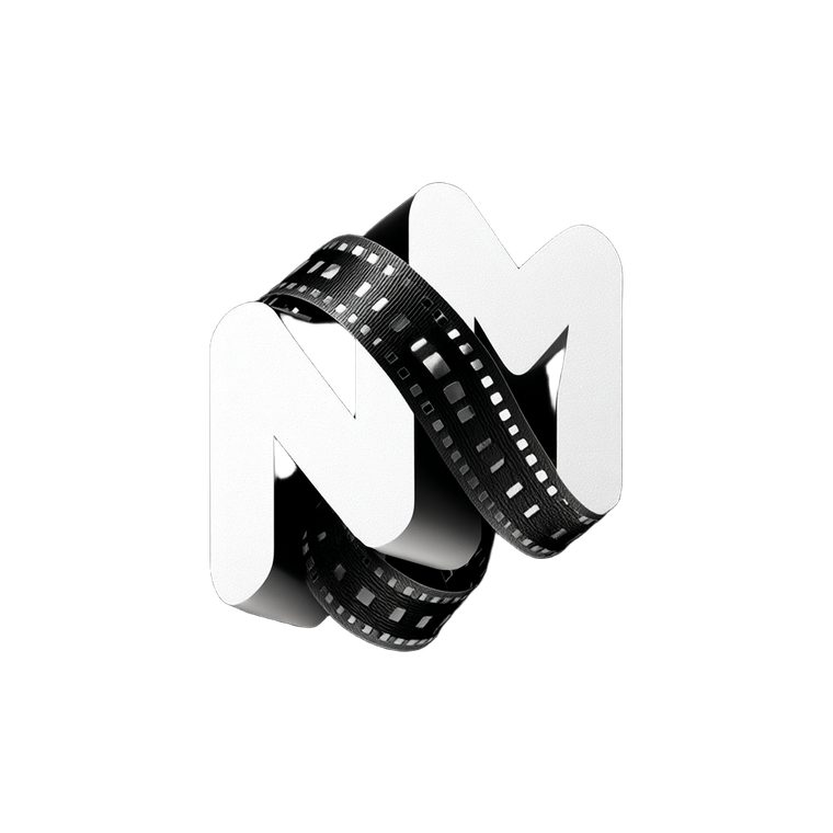 Stylistic Nm Logo Vinyl Car Decal Sticker – Waterproof & UV-Resistant 3.4133333333333336"