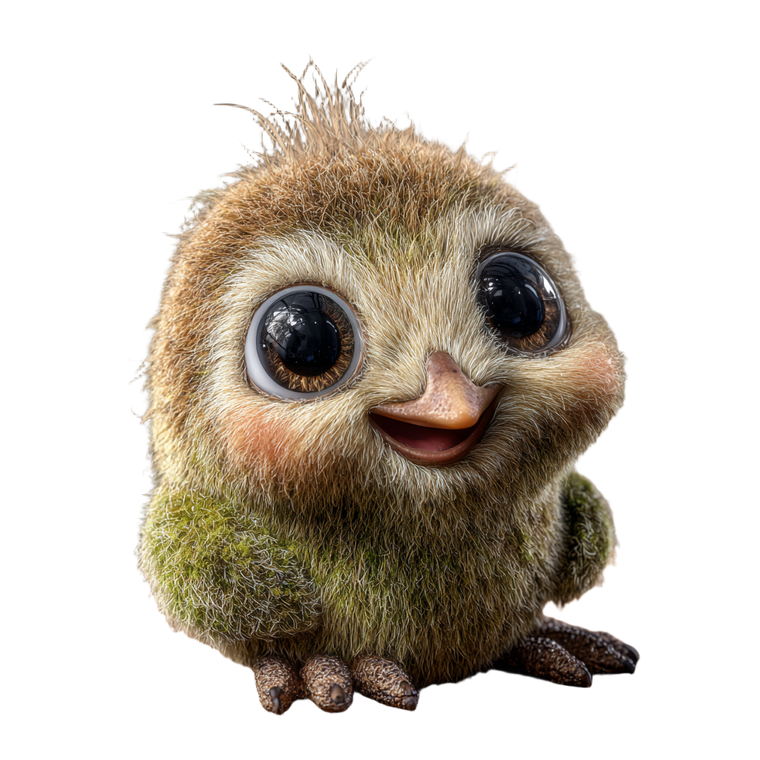 Kiwi Creature Vinyl Car Decal Sticker – Waterproof & UV-Resistant 3.4133333333333336"