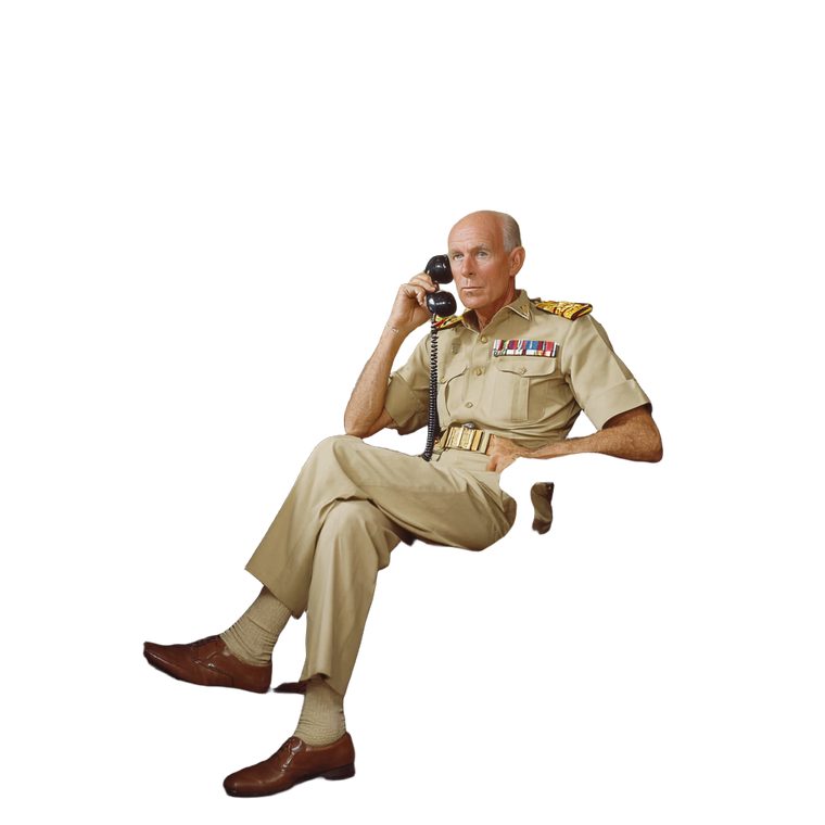 General On Telephone Vinyl Car Decal Sticker – Waterproof & UV-Resistant 3.4133333333333336"