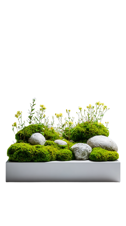 Micro Landscape Display Vinyl Car Decal Sticker – Waterproof & UV-Resistant 4.8533333333333335"