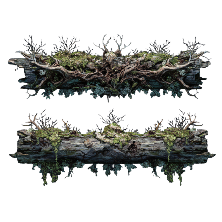 Fallen Tree Trunk Vinyl Car Decal Sticker – Waterproof & UV-Resistant 6.826666666666667"