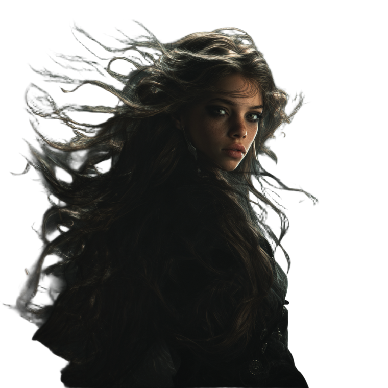 Dark Fantasy Woman V18 Vinyl Car Decal Sticker – Waterproof & UV-Resistant 3.4133333333333336"