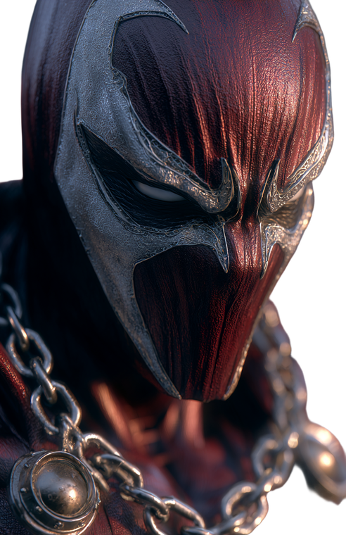Spawn Mask Chains Vinyl Car Decal Sticker – Waterproof & UV-Resistant 9.066666666666666"
