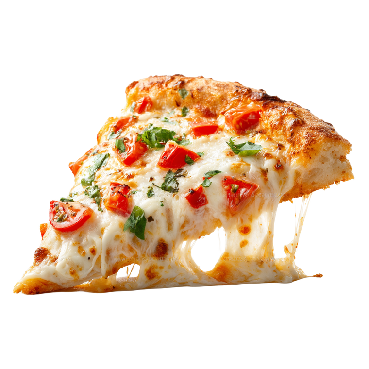 Pizza Slice V8 Vinyl Car Decal Sticker – Waterproof & UV-Resistant 6.826666666666667"