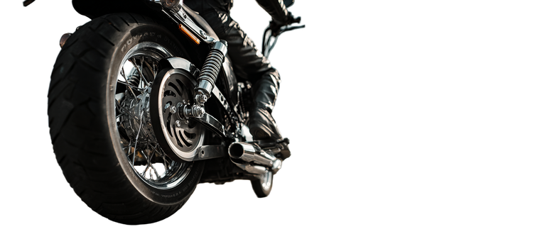 Motorcycle And Rider Vinyl Car Decal Sticker – Waterproof & UV-Resistant 2.506666666666667"