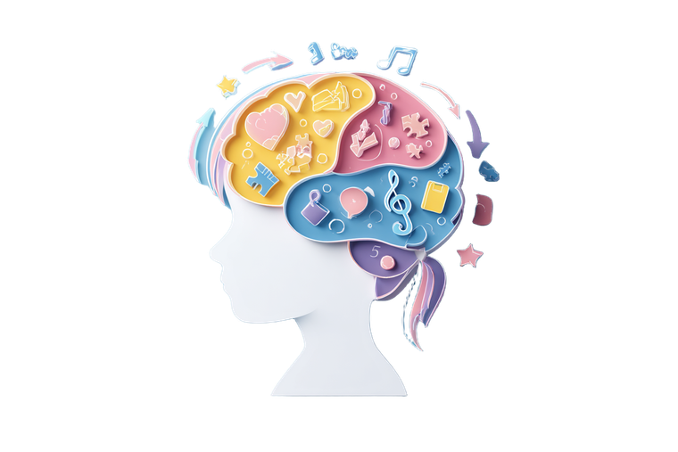 Child Brain Diagram Vinyl Car Decal Sticker – Waterproof & UV-Resistant 5.97333333333333