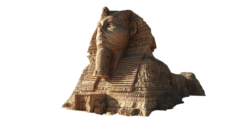 Egyptian Sphinx V2 Vinyl Car Decal Sticker – Waterproof & UV-Resistant 5.4