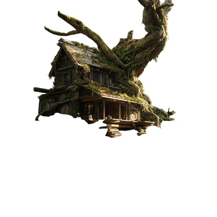 Mythical Forest House Vinyl Car Decal Sticker – Waterproof & UV-Resistant 6.826666666666667"