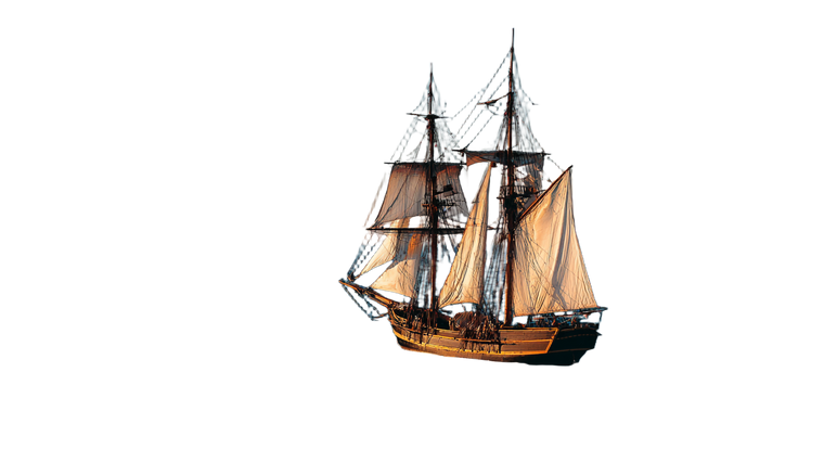Tall Ship Sailing V2 Vinyl Car Decal Sticker – Waterproof & UV-Resistant 5.4