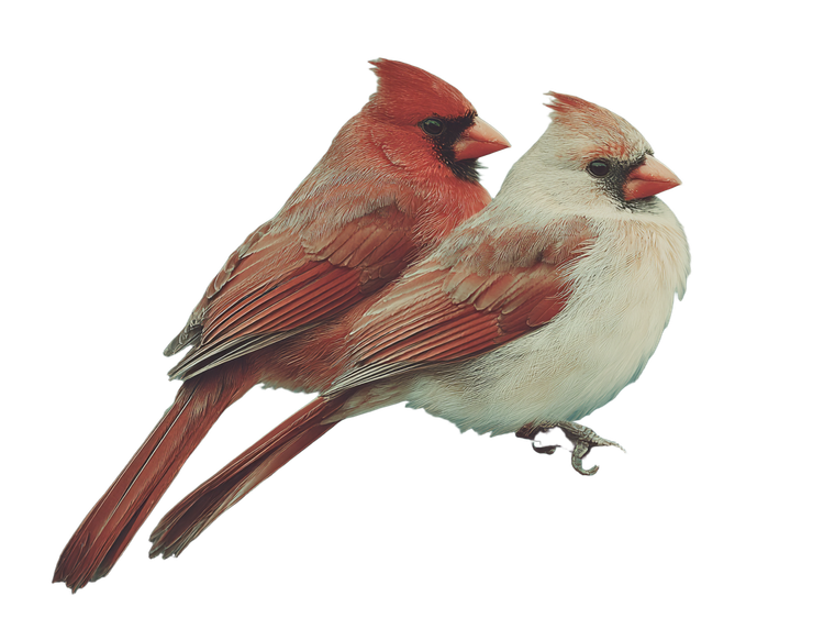 Cardinals On Branch V7 Vinyl Car Decal Sticker – Waterproof & UV-Resistant 6.1866666666666665"