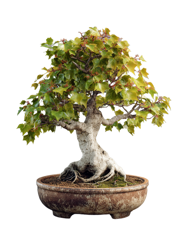 Trident Maple Bonsai Vinyl Car Decal Sticker – Waterproof & UV-Resistant 8.213333333333333"