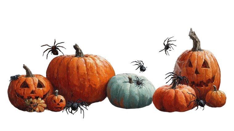 Halloween Still Life V8 Vinyl Car Decal Sticker – Waterproof & UV-Resistant 5.4