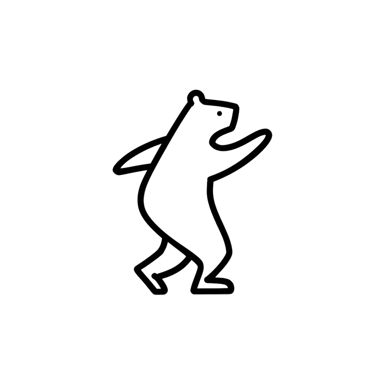 Dancing Bear K Vinyl Car Decal Sticker – Waterproof & UV-Resistant 6.826666666666667"