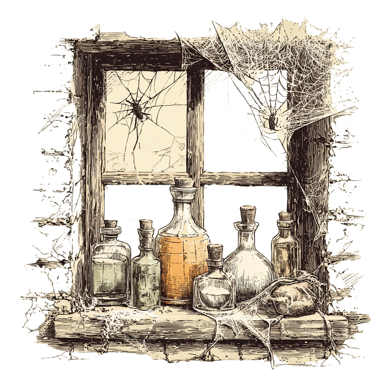 Witches Brew Potion Vinyl Car Decal Sticker – Waterproof & UV-Resistant 6.826666666666667"