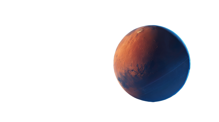 Spinning Mars Vinyl Car Decal Sticker – Waterproof & UV-Resistant 2.72"