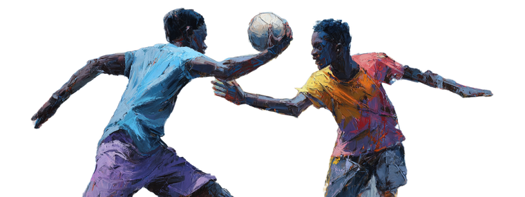 Dominican Handball Duel Vinyl Car Decal Sticker – Waterproof & UV-Resistant 2.2