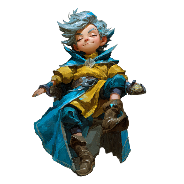 Halfling Child Wizard Vinyl Car Decal Sticker – Waterproof & UV-Resistant 3.4133333333333336"