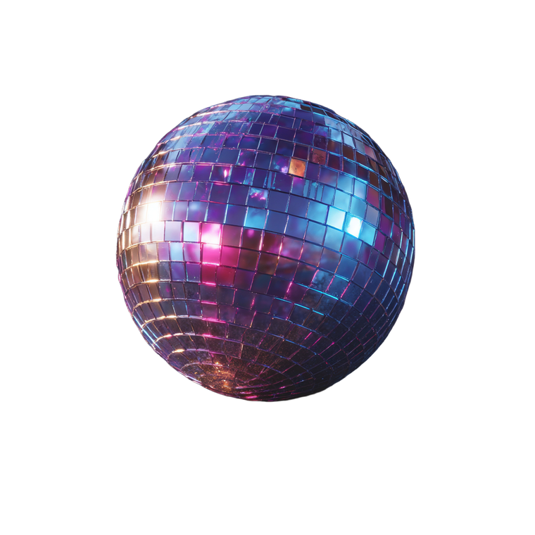 Disco Ball V10 Vinyl Car Decal Sticker – Waterproof & UV-Resistant 6.826666666666667"