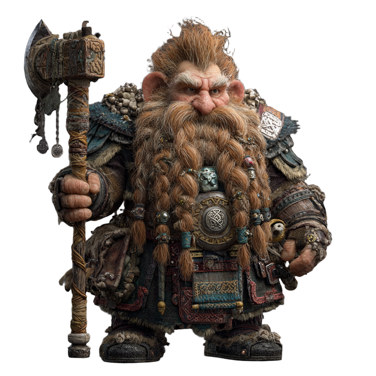 Bad Dwarf Character Vinyl Car Decal Sticker – Waterproof & UV-Resistant 6.826666666666667"