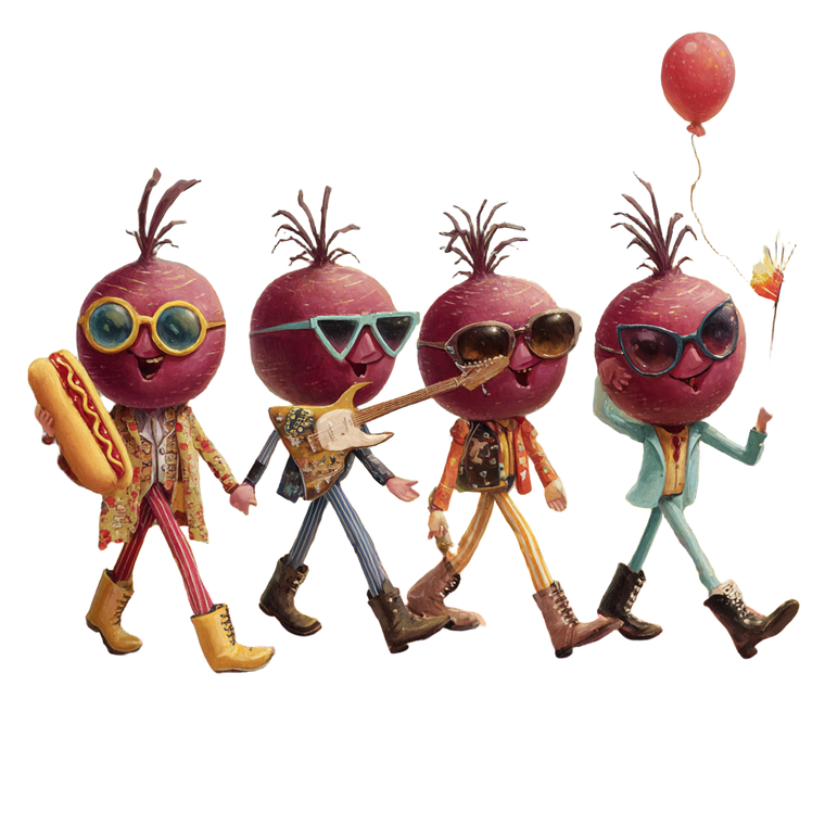 Beetroot Rock Band Vinyl Car Decal Sticker – Waterproof & UV-Resistant 3.4133333333333336"