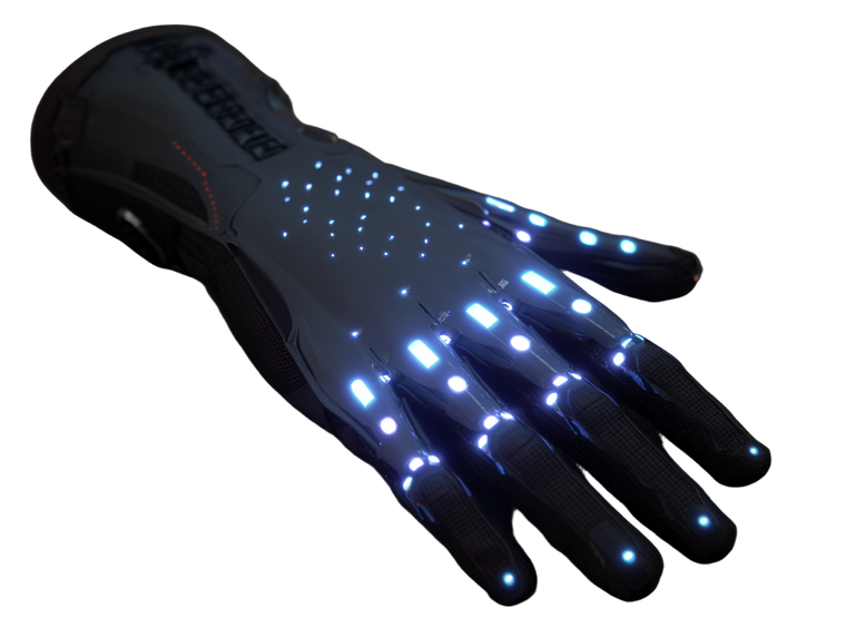 High-Tech Glove Vinyl Car Decal Sticker – Waterproof & UV-Resistant 6.1866666666666665"