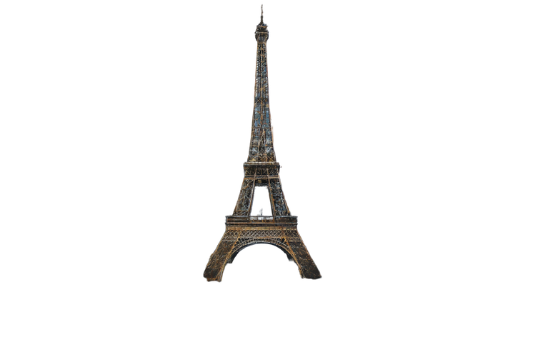 Futuristic Eiffel Tower Vinyl Car Decal Sticker – Waterproof & UV-Resistant 2.986666666666667"