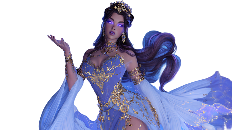 Mystical Sorceress Transformation Vinyl Car Decal Sticker – Waterproof & UV-Resistant 2.72"