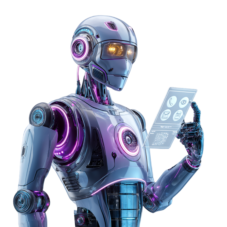 Futuristic Ai Assistant V15 Vinyl Car Decal Sticker – Waterproof & UV-Resistant 3.4133333333333336"