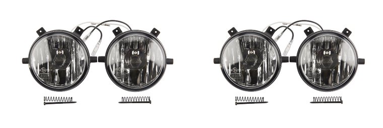 2x Upgrade Your ARB Deluxe Bumper with Clear Lens Halogen Fog Lights | Easy Installation | Set of 2 Lights Included