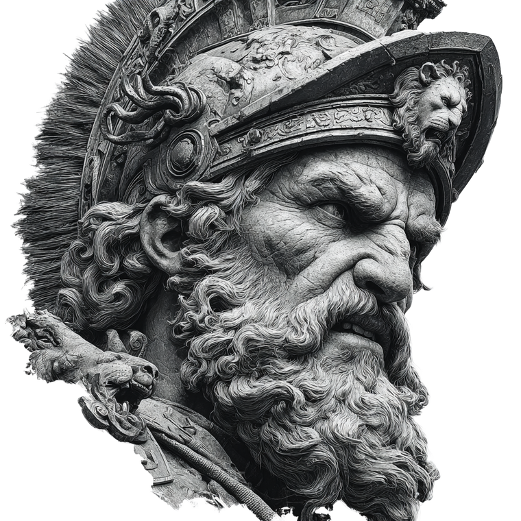 Hercules Lion Tattoo Vinyl Car Decal Sticker – Waterproof & UV-Resistant 3.4133333333333336"
