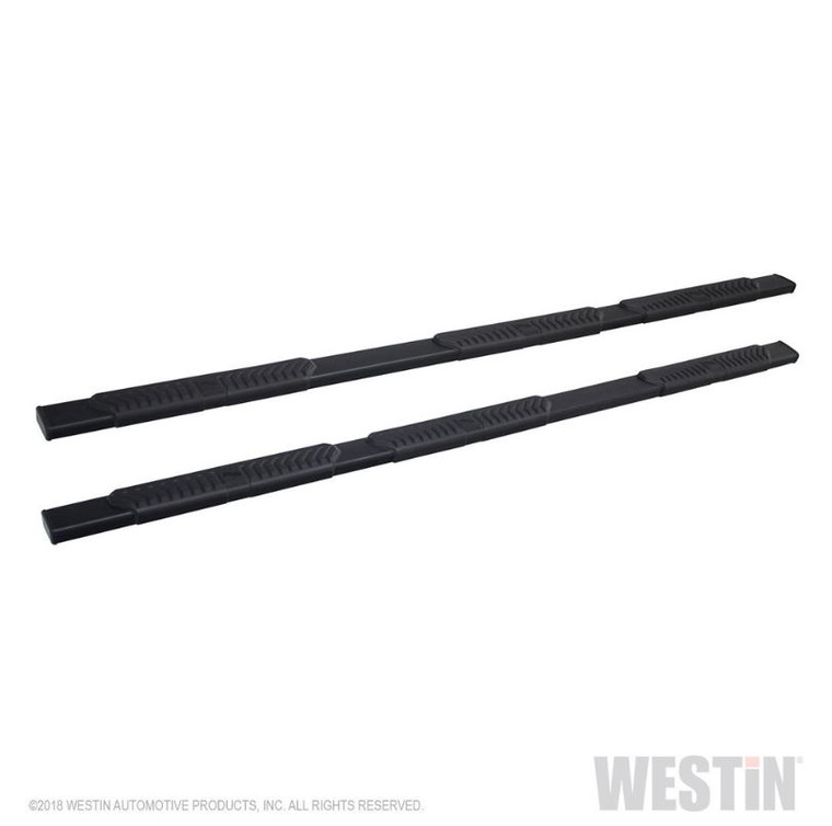 Upgrade your 2018-2023 Wrangler JL | Westin R5 Series 5" Nerf Bar | Textured Powder Coated Black | Rocker Panel Mount